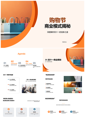 双十一商业模式创新与营销策略解析PPT模板