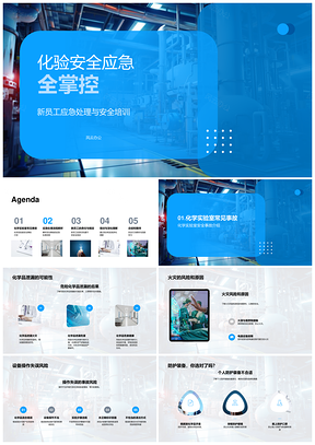 化学实验室安全应急处理与事故调查PPT模板