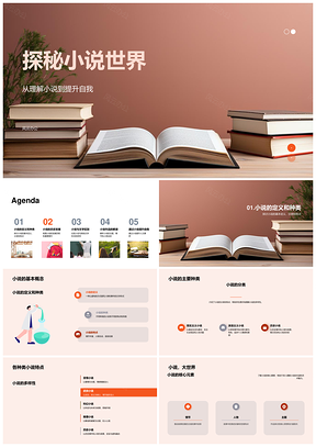 高三语文课堂探秘小说提升自我PPT模板