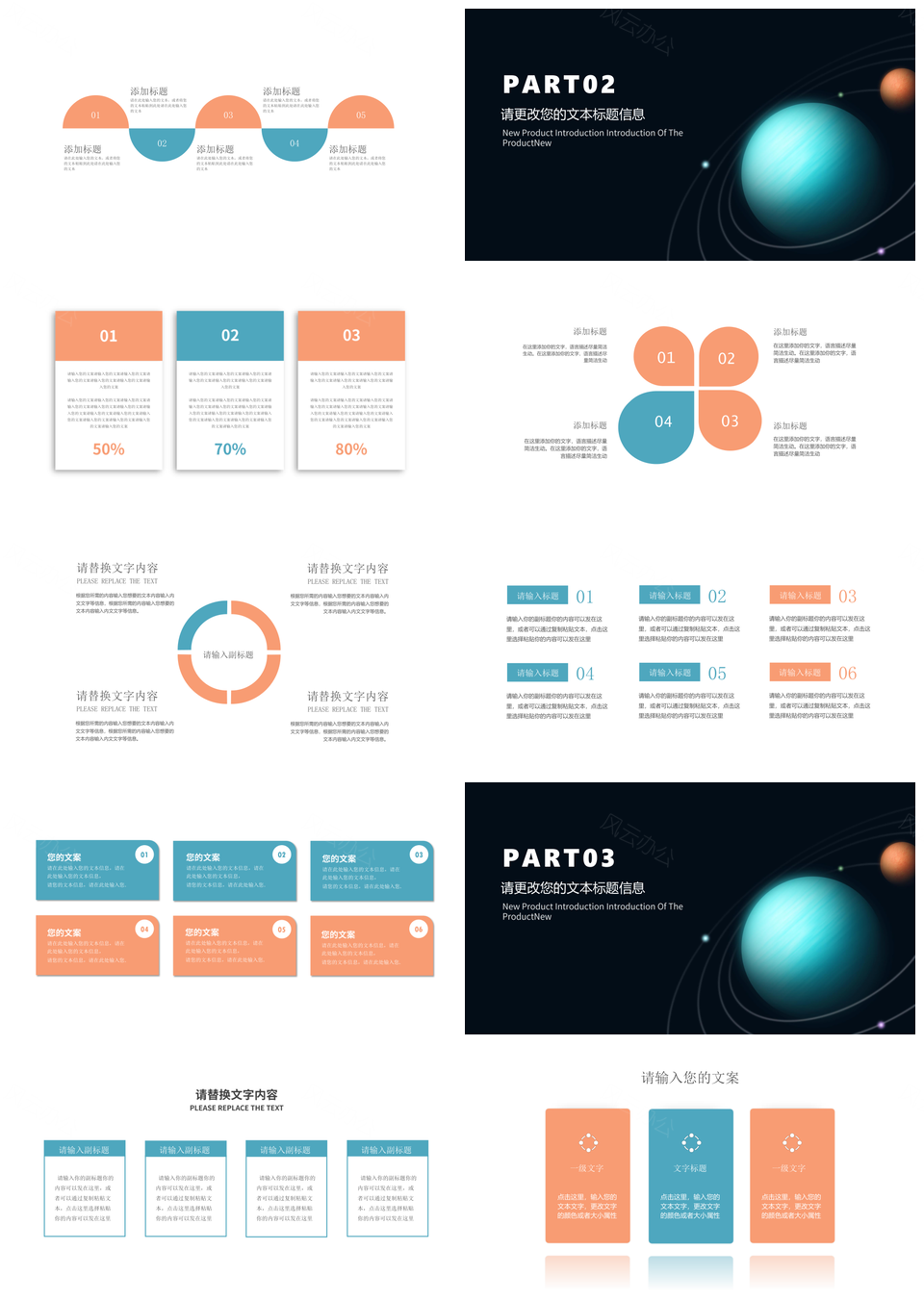 2025科技风宇宙轨道产品年度发布项目总结汇报PPT模板