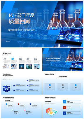化学部门年度质量回顾分析研发合规改进方向PPT模板