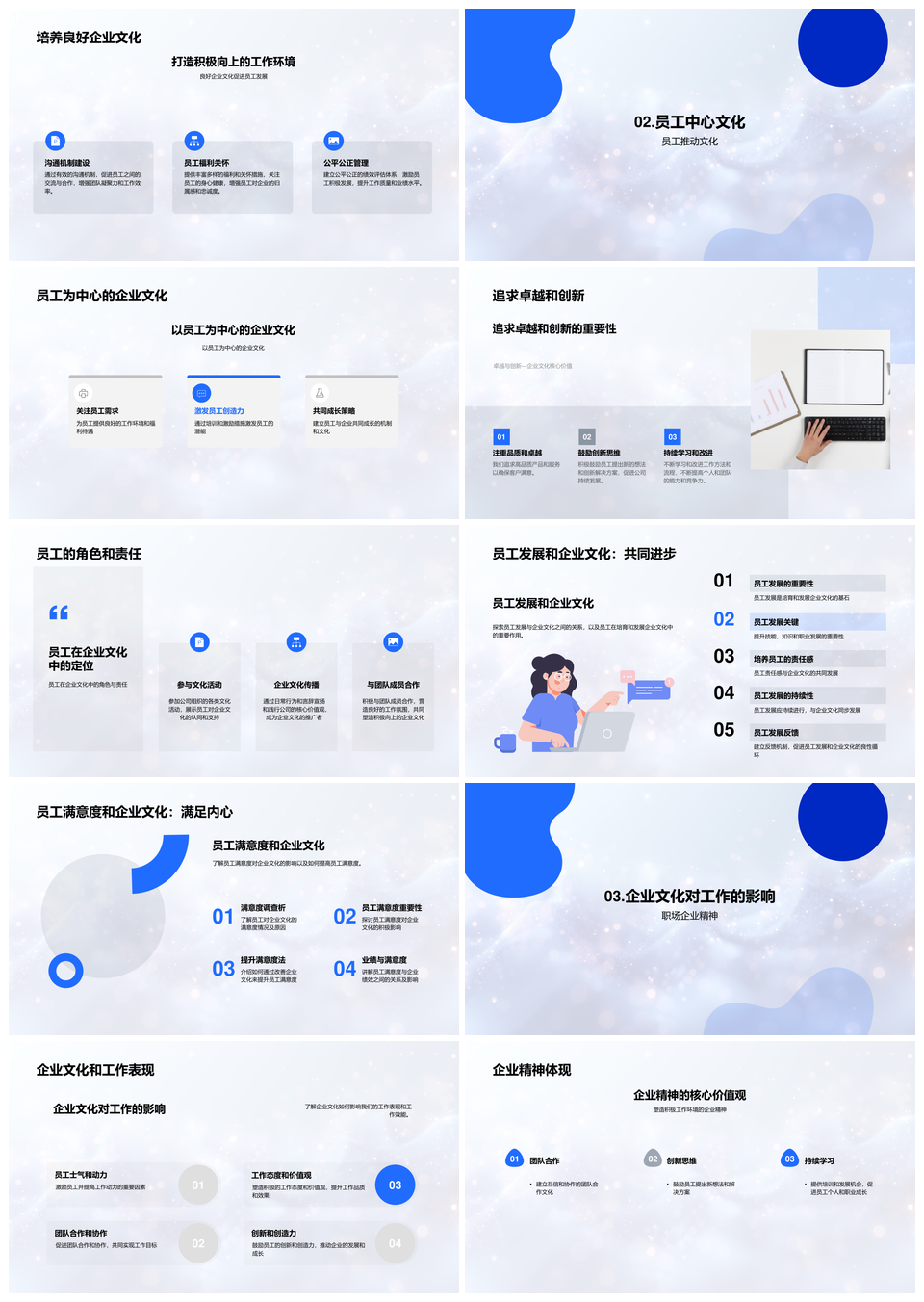 人力资源经理解析企业文化驱动员工卓越创新PPT模板