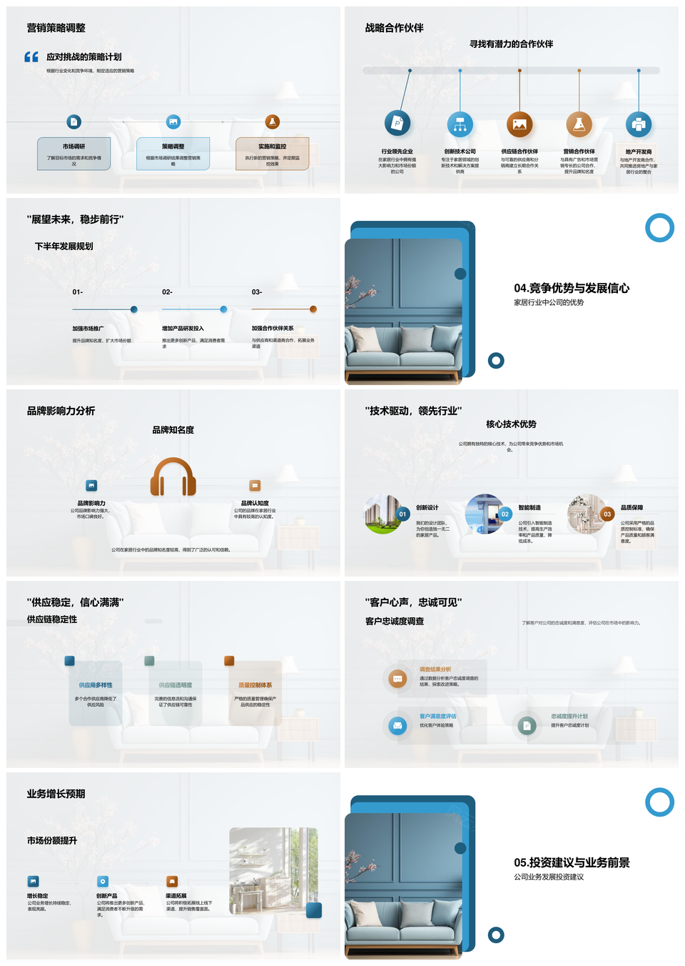 家居行业市场趋势策略应对消费者需求分析PPT模板