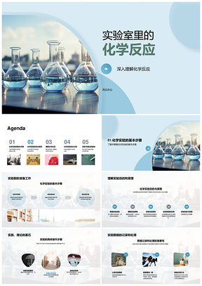 实验室化学反应安全操作与设备规范PPT模板