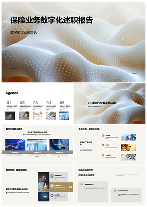 2025保险业务数字化驱动增长与流程优化投入优化PPT模板