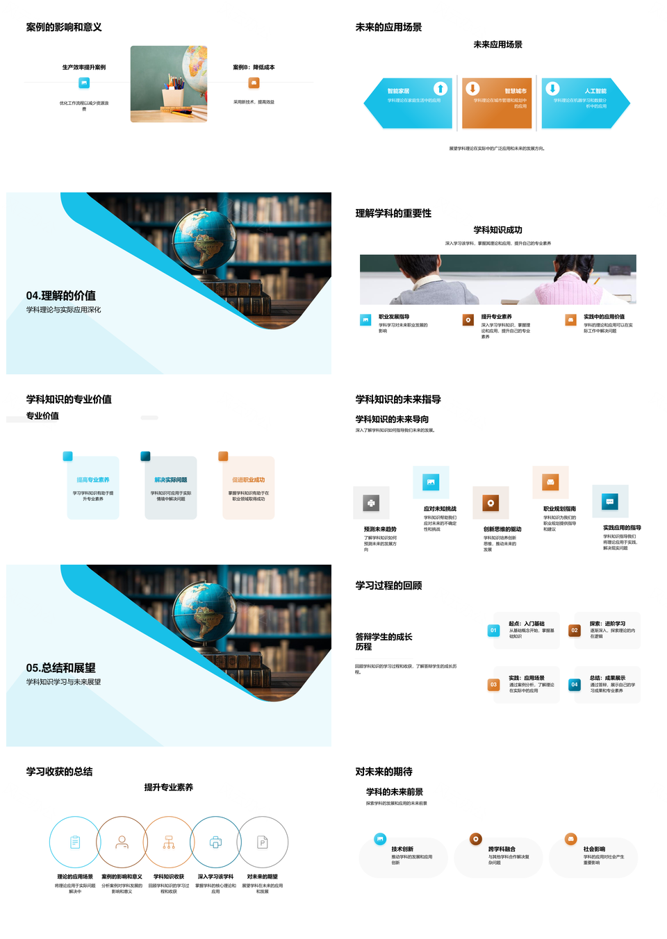 学科演进理论与应用历史实例解析PPT模板