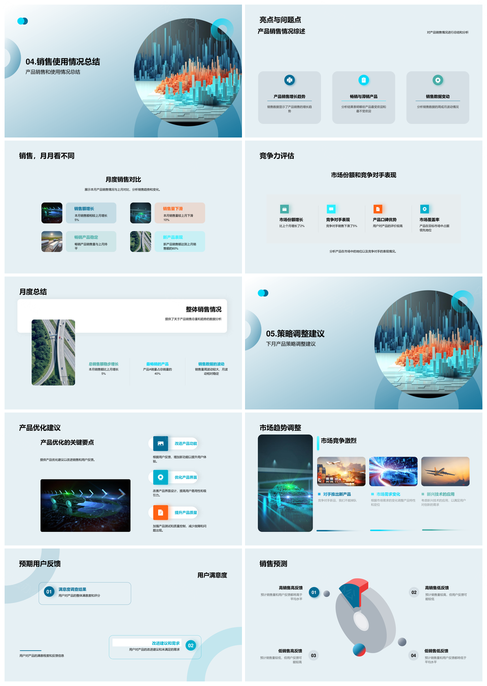 汽车销售数据驱动用户反馈优化策略PPT模板