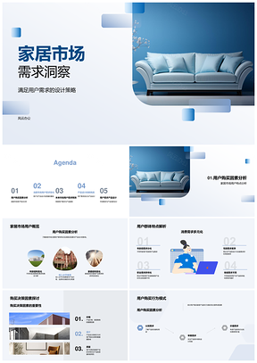 家居用户需求导向环保设计策略PPT模板