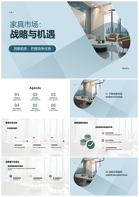 家具零售未来创新竞合需求机遇PPT模板