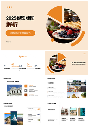 2025餐饮市场竞争策略与市场占有率数据解析PPT模板