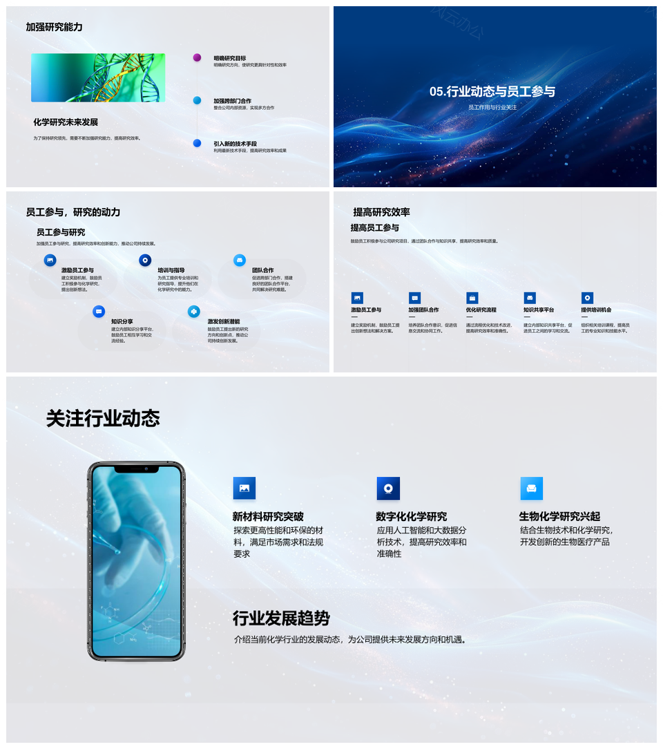 2025年中化学研究成果突破与市场竞争策略PPT模板