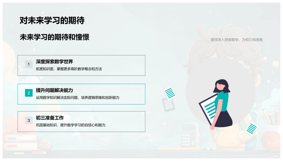 数学函数导数积分学习策略概念探秘PPT模板