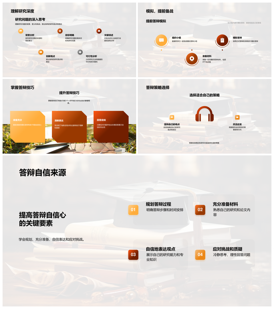 专科答辩攻略自信沟通策略脱颖而出PPT模板
