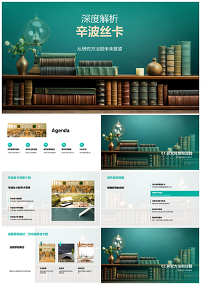 辛波丝卡研究目标方法挑战与成果展望PPT模板