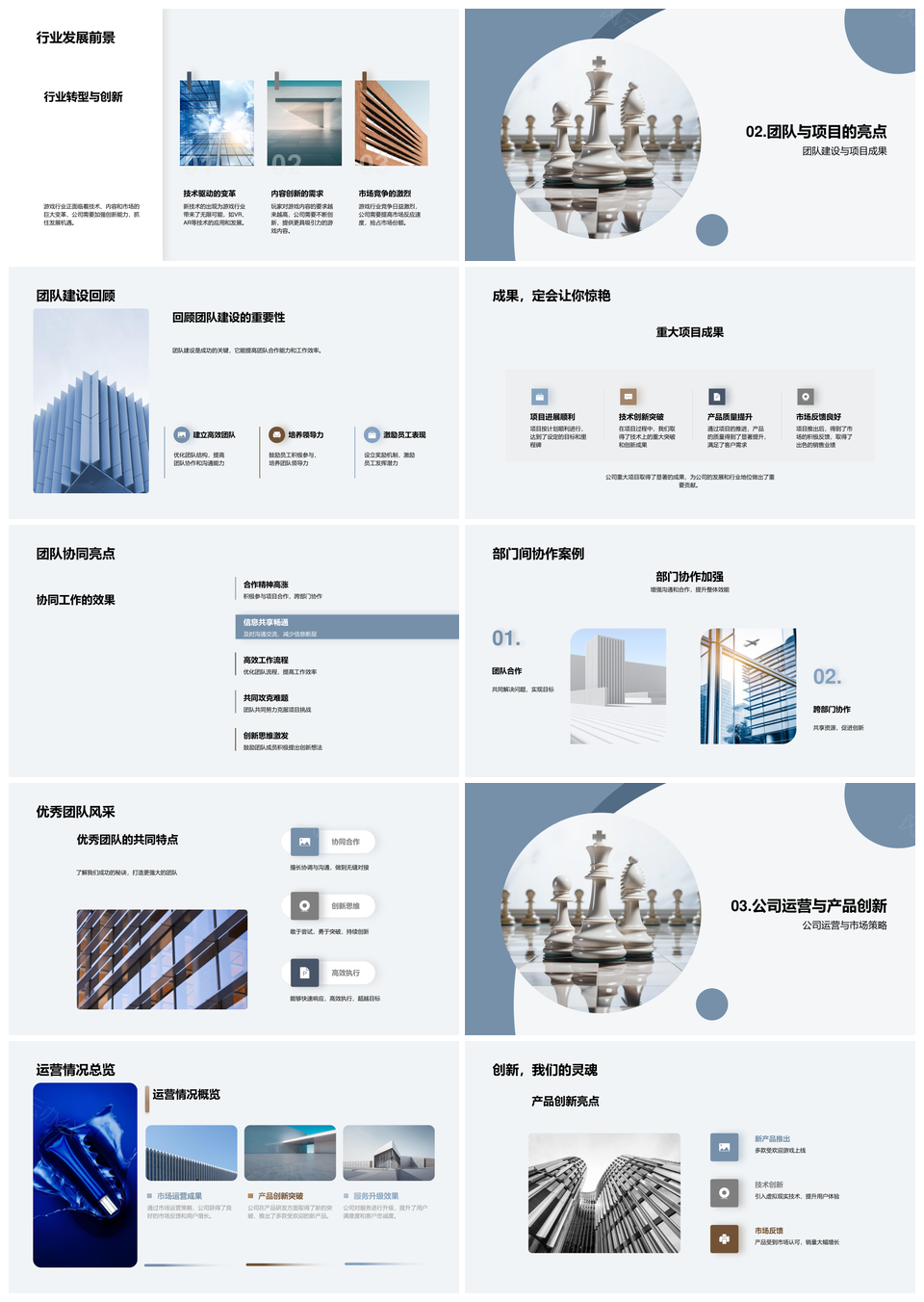 2025游戏战略应势强团队协同重项目研发振兴PPT模板