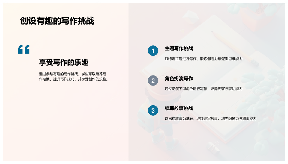 学生写作能力提升技巧实践方法学术成长案例PPT模板