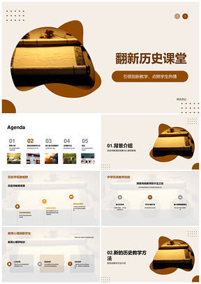 历史剧模拟活化课堂高效提分PPT模板
