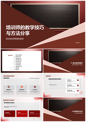 新任培训师角色责任挑战教学方法指导PPT模板