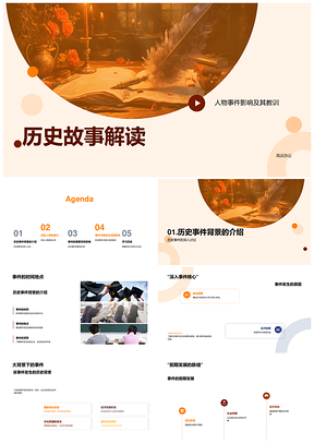互动探索历史人物事件教训卷轴课件