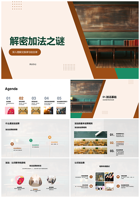 探索加法交换结合律教学实例日常应用PPT模板