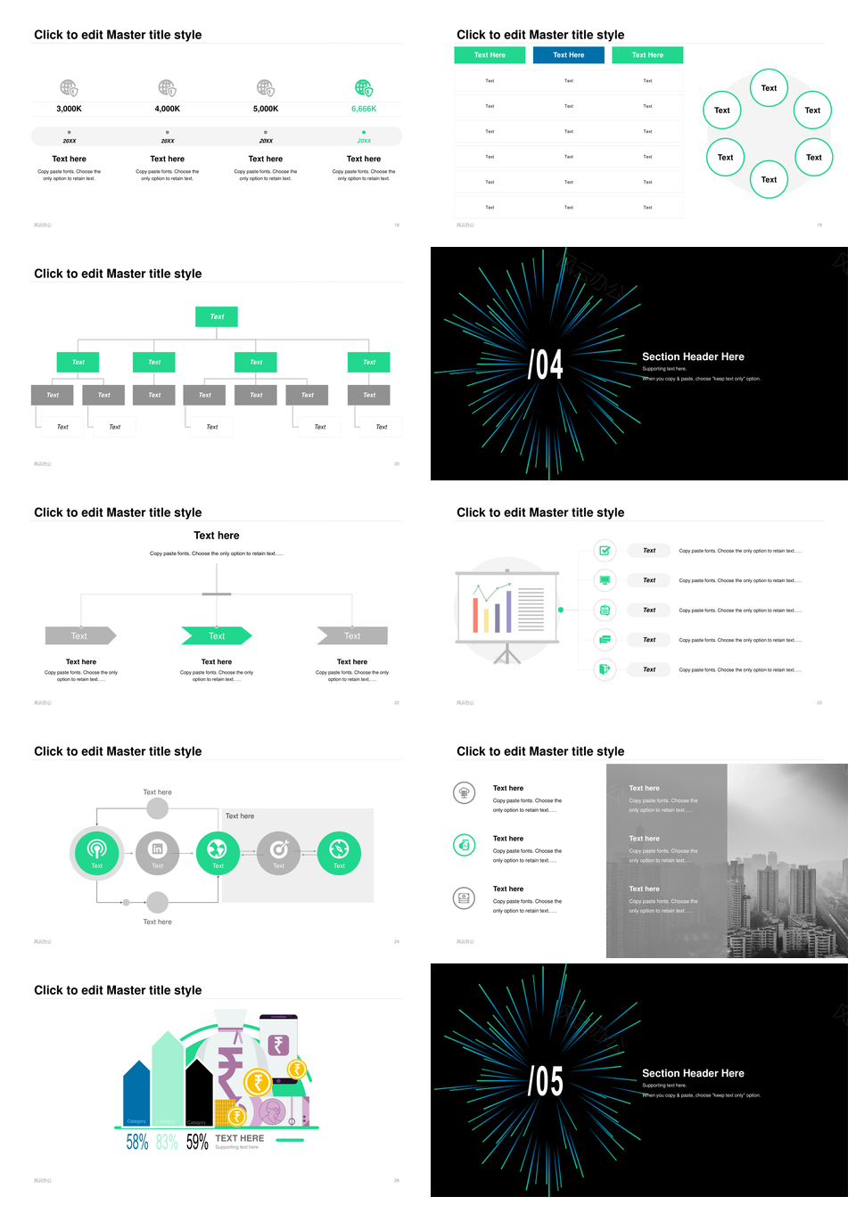 2025科技企业年度工作总结汇报PPT模板