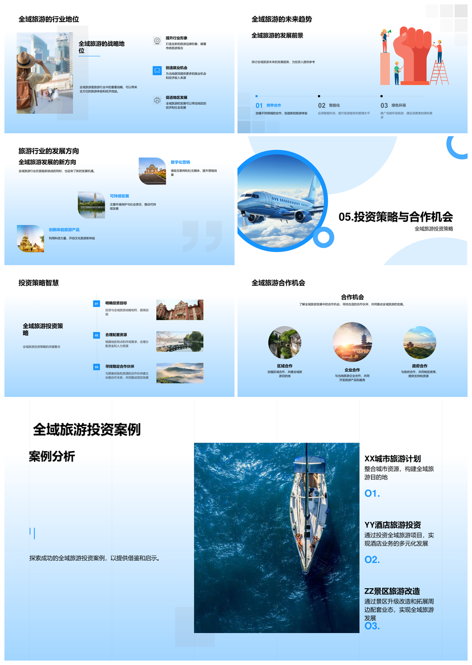 全域旅游发展现状趋势潜力模式共享挑战PPT模板