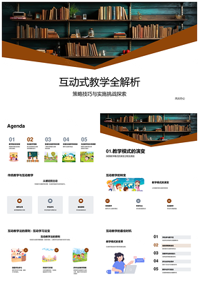 互动式教学策略演变与实施挑战解析PPT模板