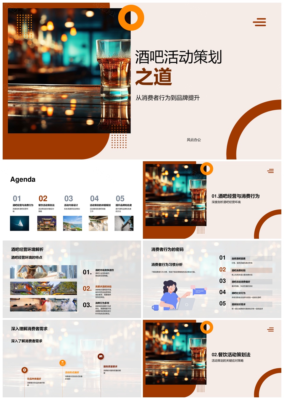 酒吧活动策划提升品牌营业额与成本控制鸡尾酒采购PPT模板