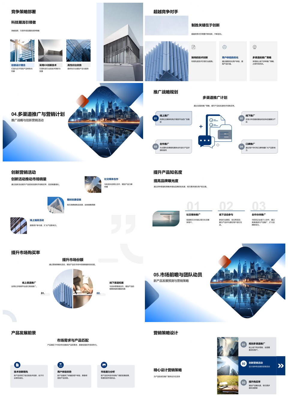 科技前沿创新策略驱动数码行业赢领未来PPT模板