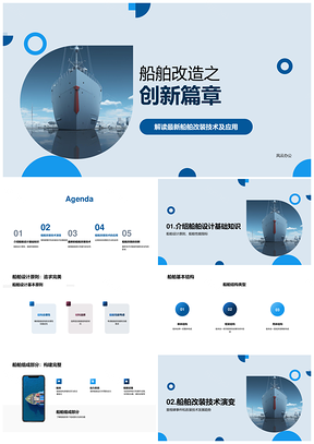 船舶改装技术创新设计与性能研究PPT模板