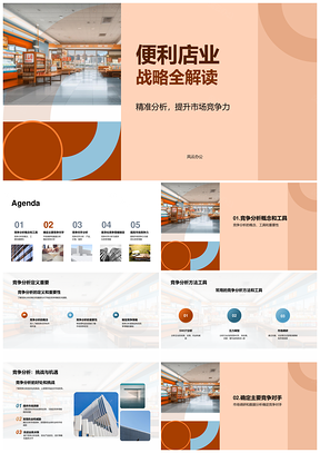 便利店市场竞争分析策略解读PPT模板