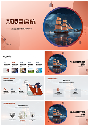 房地产新项目启航规划定位目标市场未来PPT模板