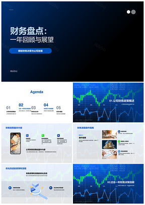 财务盘点优化流程决策控风险促发展PPT模板