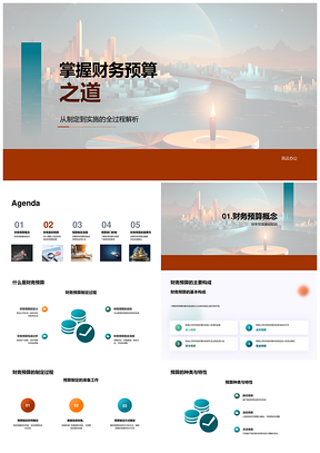 财务预算制度制定实施影响公司决策部门协调PPT模板