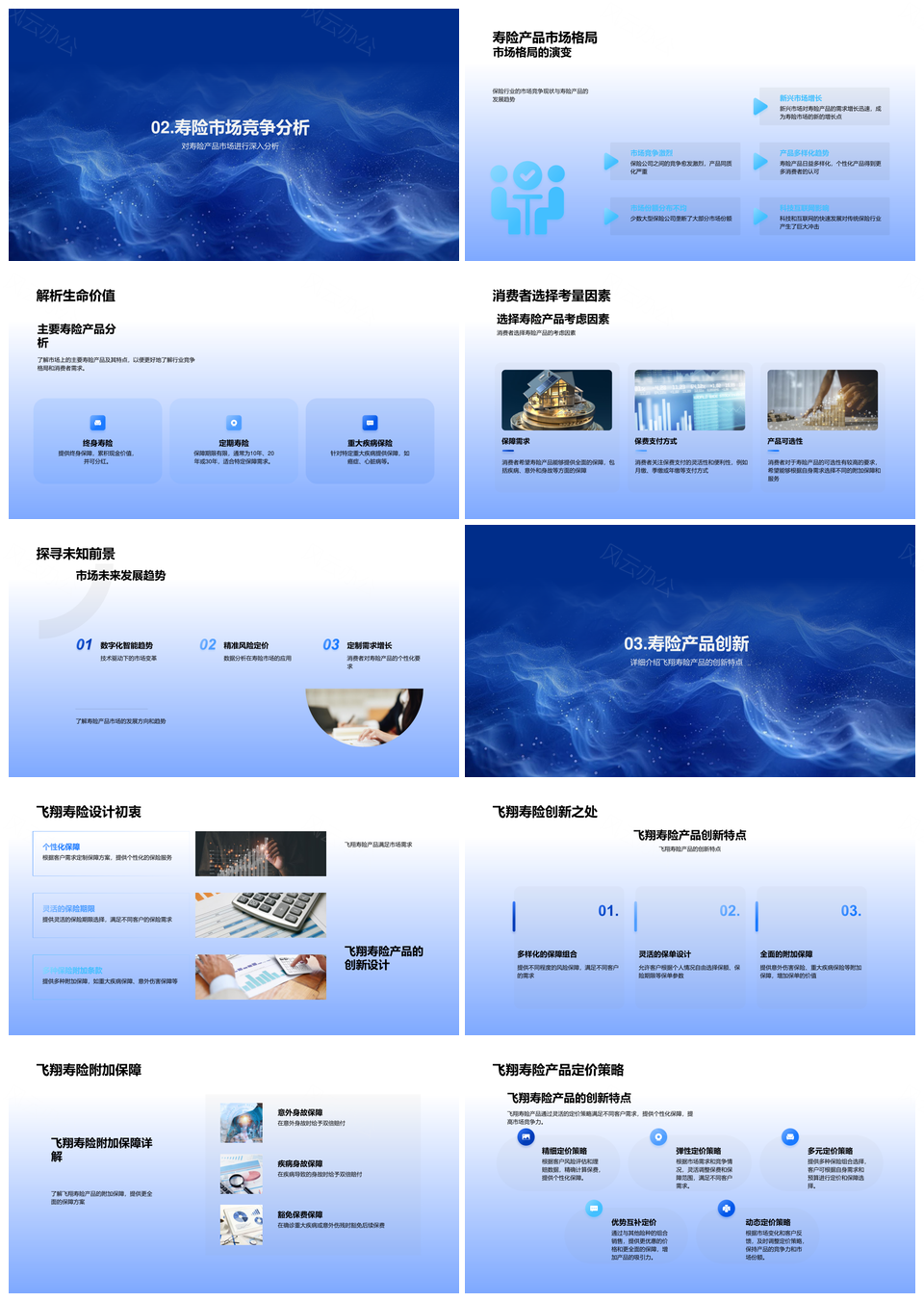 2025寿险产品创新市场趋势与风险管理策略PPT模板