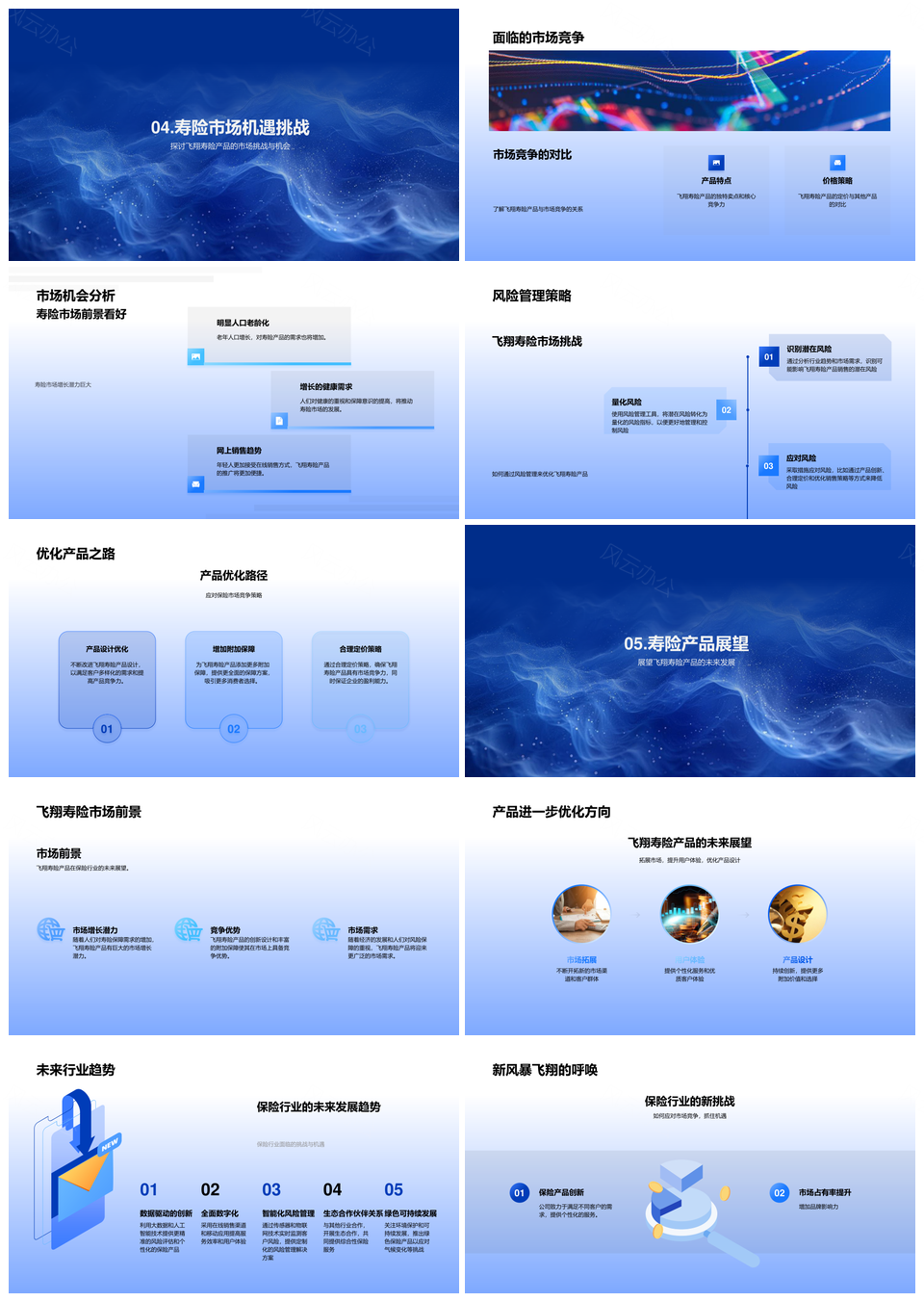 2025寿险产品创新市场趋势与风险管理策略PPT模板
