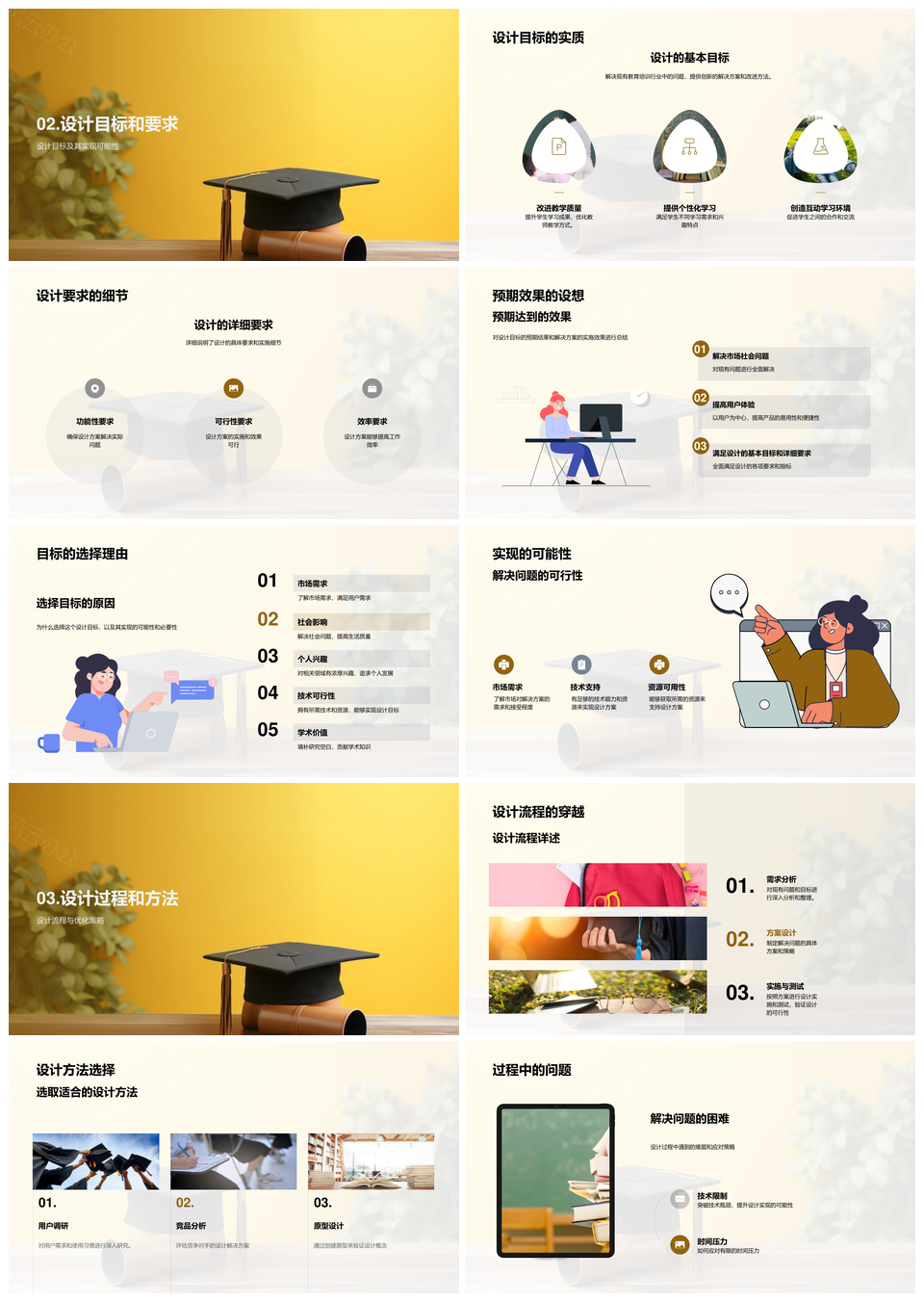 毕业设计破题之旅构思实践挑战展望PPT模板