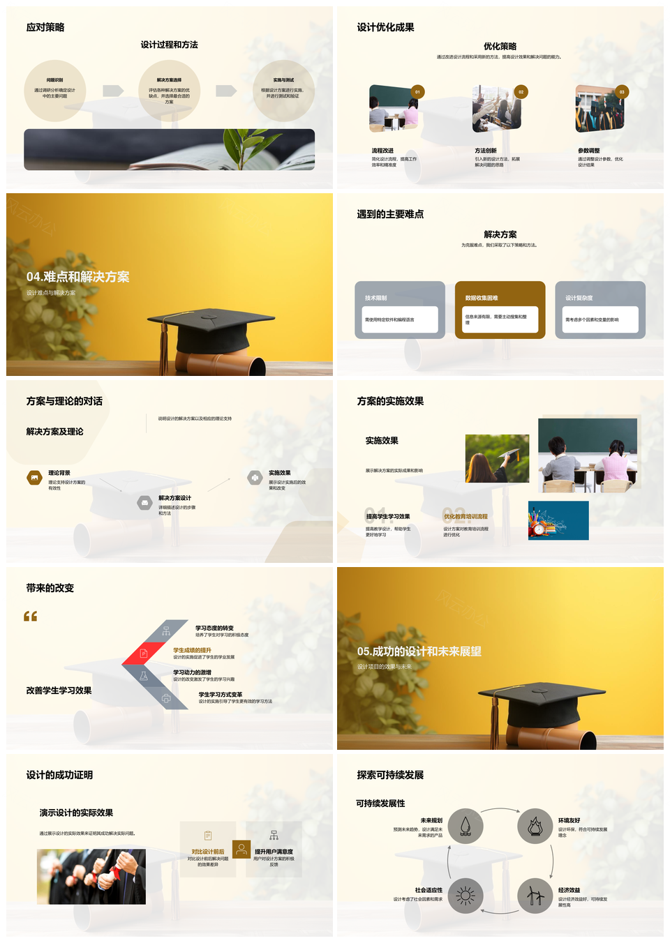 毕业设计破题之旅构思实践挑战展望PPT模板