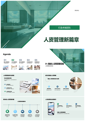 人资管理革新高效团队福利优化新篇章PPT模板