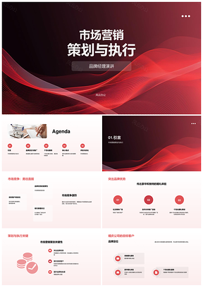 市场营销策划执行全案PPT模板
