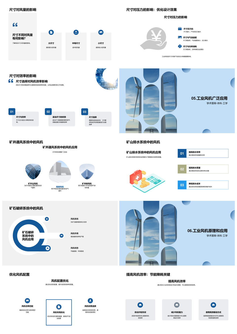 工业风机原理应用与工程师制造解析PPT模板