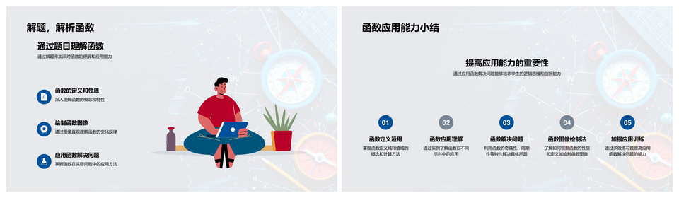 高中函数定义映射特性图像应用解析PPT模板