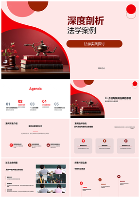法学案例选因关键问题深度剖析实务探讨PPT模板
