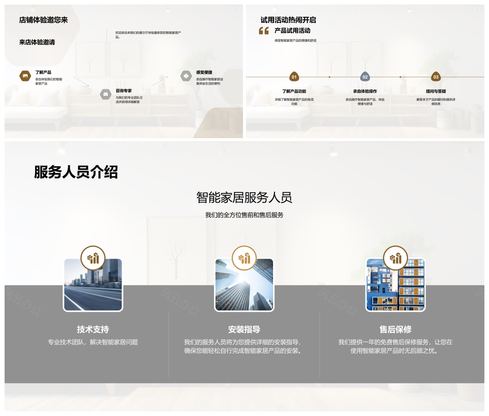智能家居科技驱动舒适生活新体验PPT模板