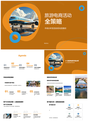 2025旅游电商活动策略市场竞品分析精准优化推荐PPT模板