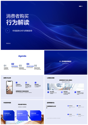 2025消费行为市场趋势策略产品开发竞品便捷个性化PPT模板