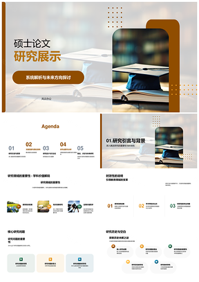 硕士论文系统解析核心问题与未来方向PPT模板