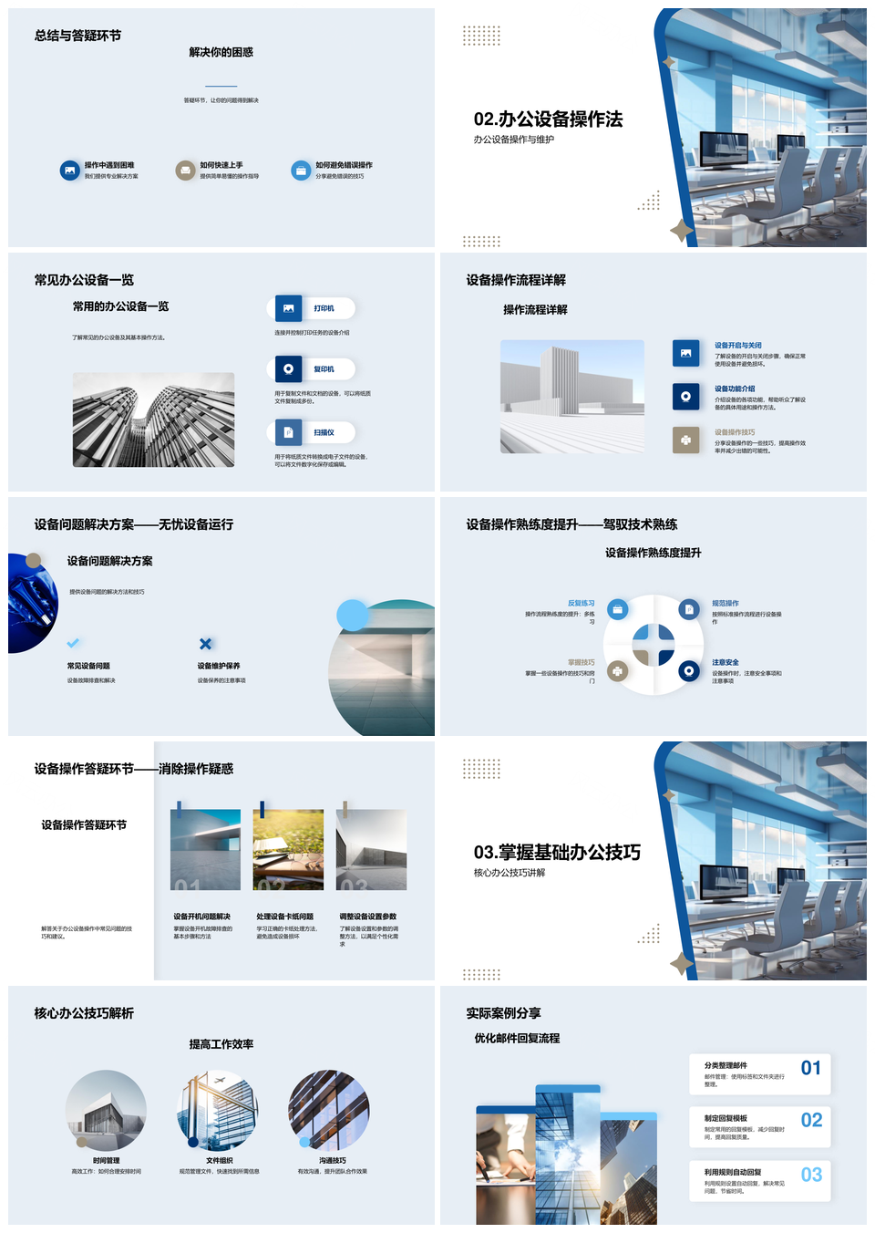 商务办公技巧全能手册一站式软硬件高效解决PPT模板