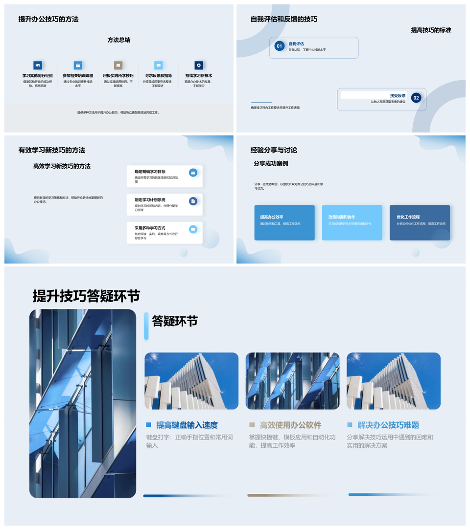 商务办公技巧全能手册一站式软硬件高效解决PPT模板