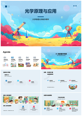 大学物理光学原理及应用教学课件